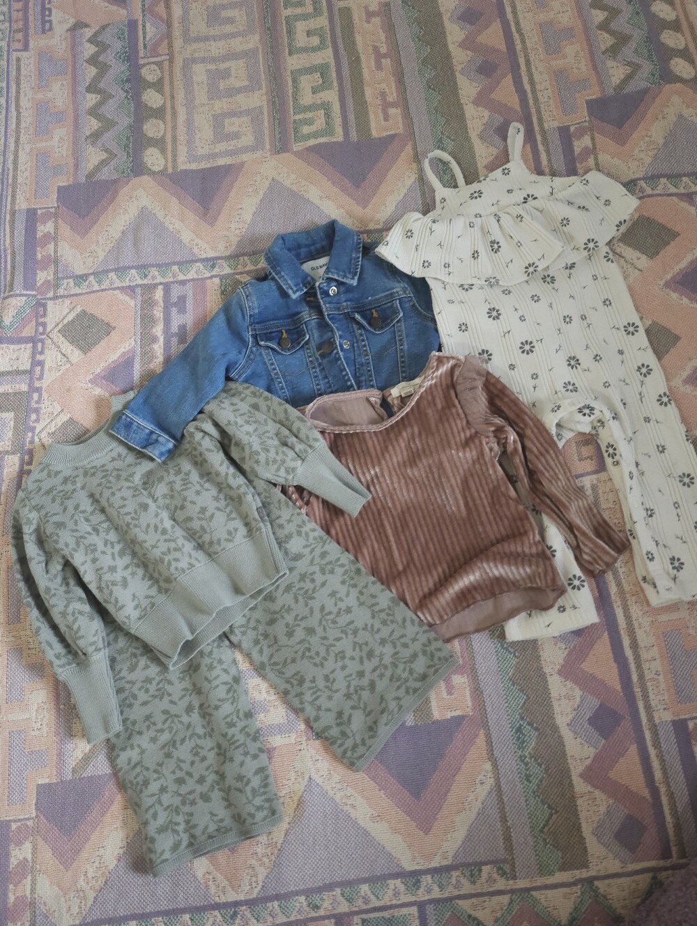 Old Navy Jean Jacket Grayson Mini Jessica Simpson Bundle Lot Size 12- 18 Months